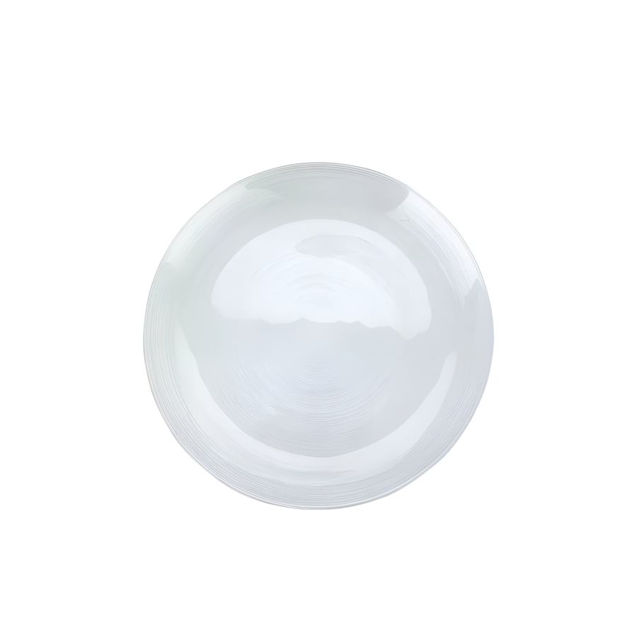 Assiette Verre 28Cm - Blanc Art de la table