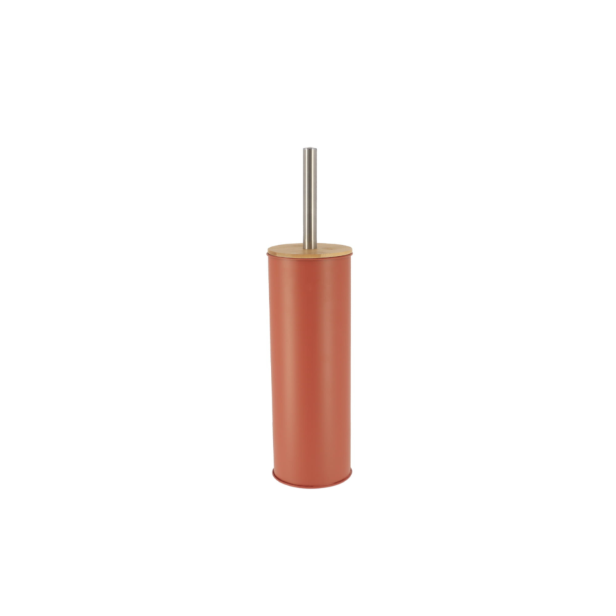 Brosse Wc Prestige Métal Avec Couvercle - Terracota Salle de Bain