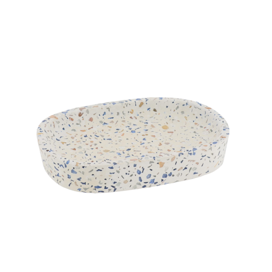 Porte Savon Terrazo - Blanc Portes savon