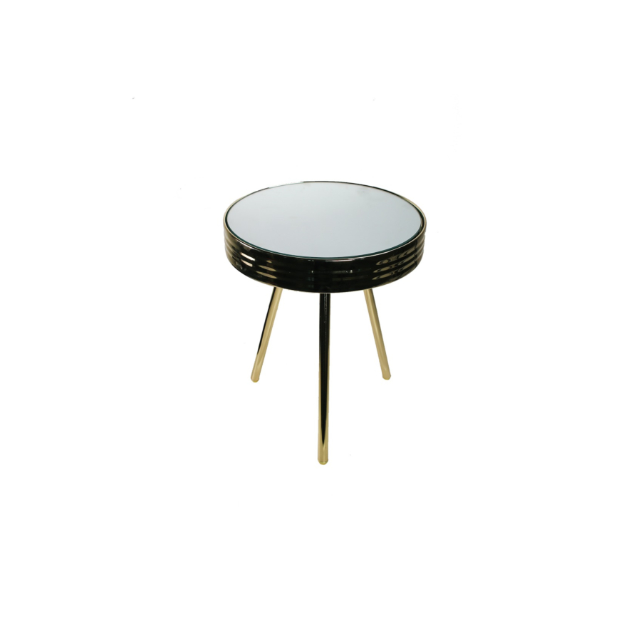 Table Ronde Vapor-Brass - Doré Soldes été vague 2