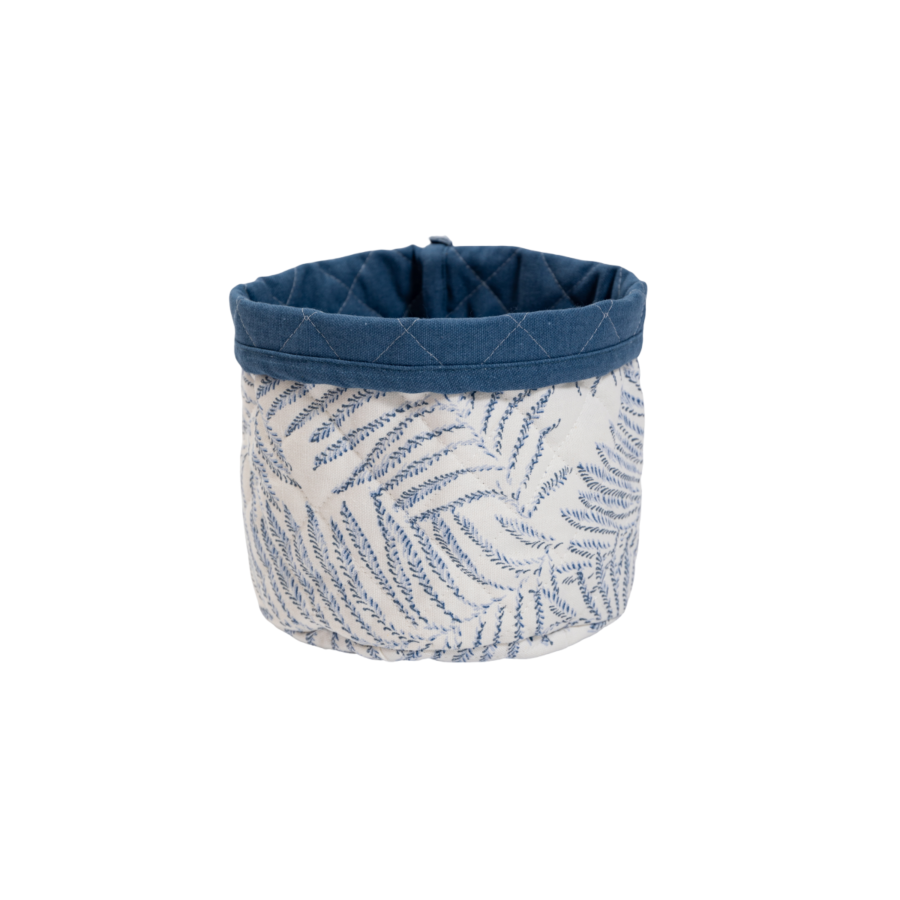 Panier À Pain Azur - Blanc / Bleu Soldes été