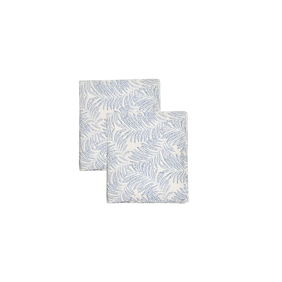 Pack Serviettes Azur - Bleu / Blanc Serviettes de bain
