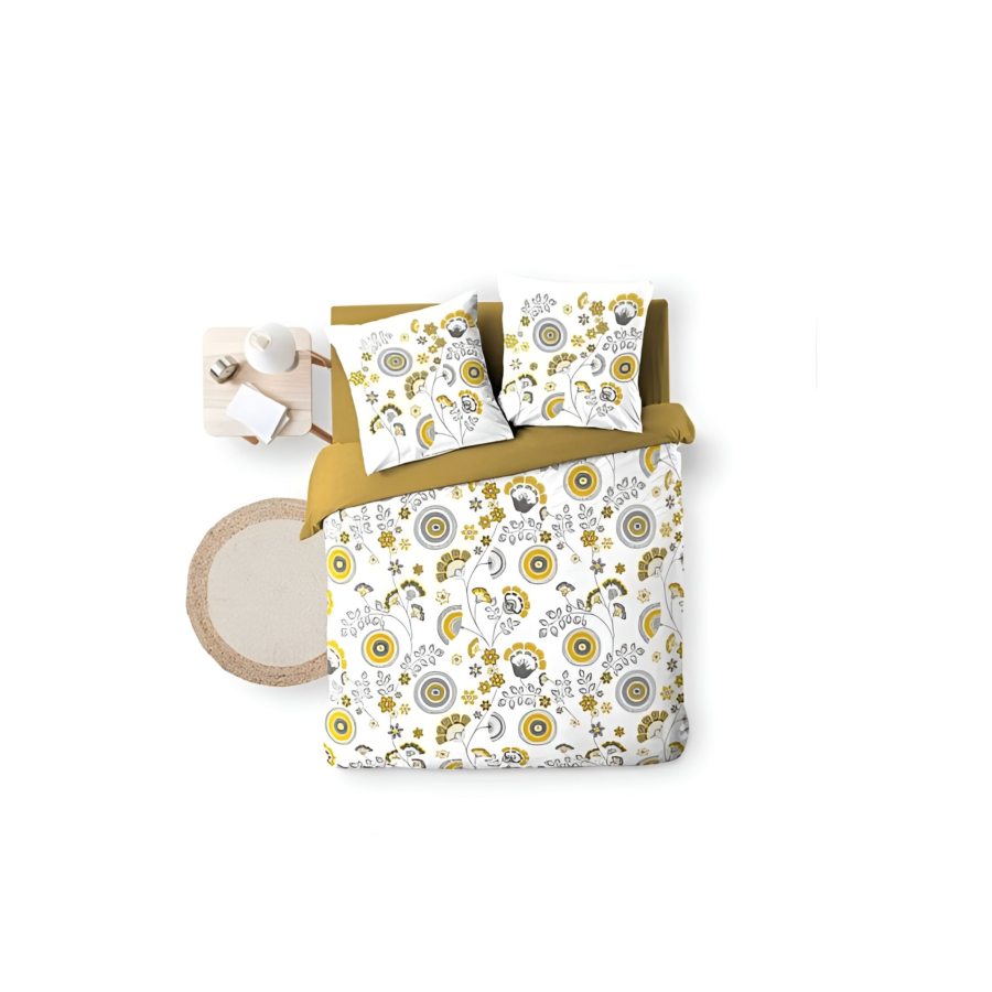 Parure De Lit 3 Pièces 260X240Cm Garance - Multicouleur Textile