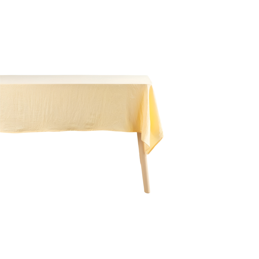 Nappe Suzy Microfibre Unie 140X240Cm - Jaune Textile