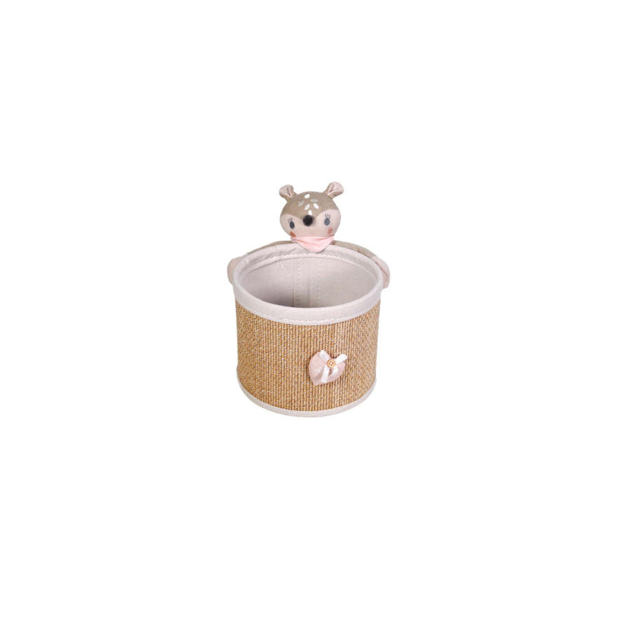 Panier Toys 19X16Cm - Rose Paniers et corbeilles