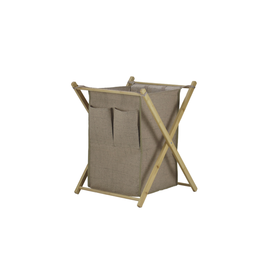 Paniers À Linge 52X43X61Cm - Taupe Accessoires-rangements