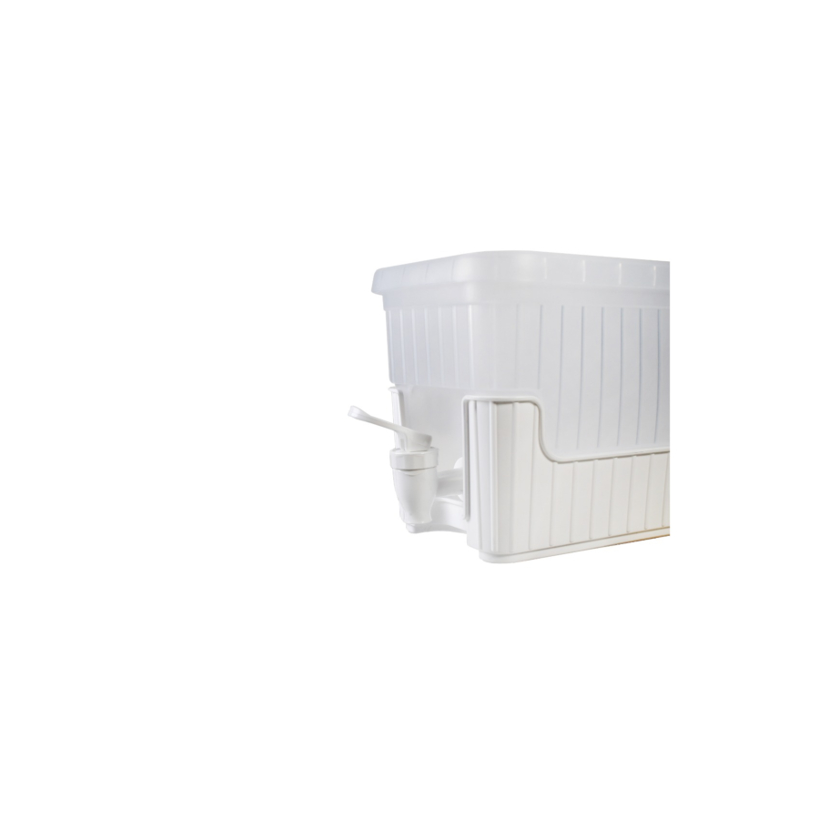 Distributeur De Boissons Avec Robinet - Blanc Rangement cuisine
