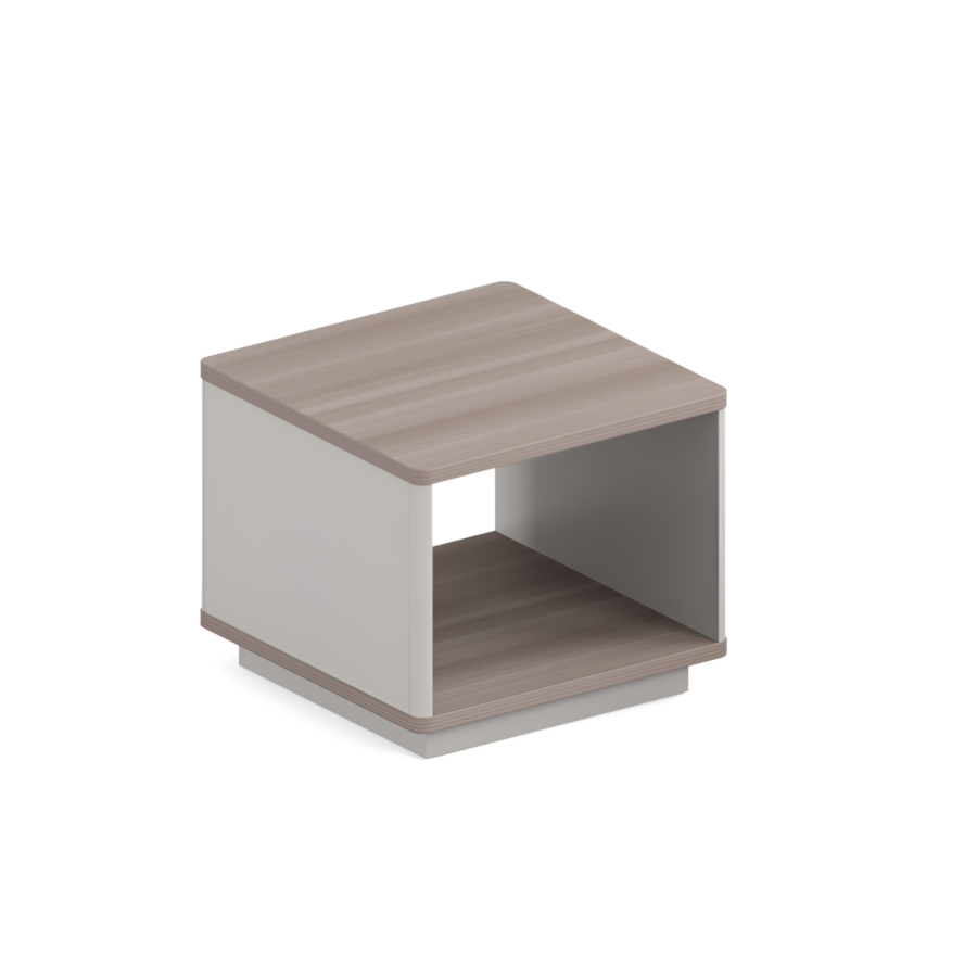 Table De Café Vega Pro 60X60Cm - Chêne Beige Bons plans Bureaux