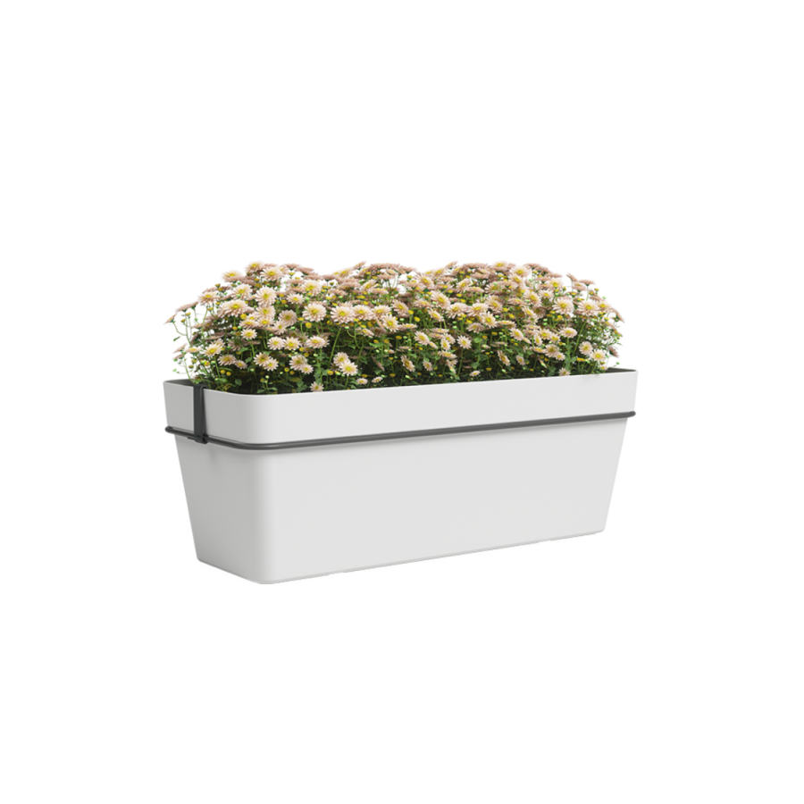 Pot À Plantes Capri 50Cm - Blanc Soldes été vague 2