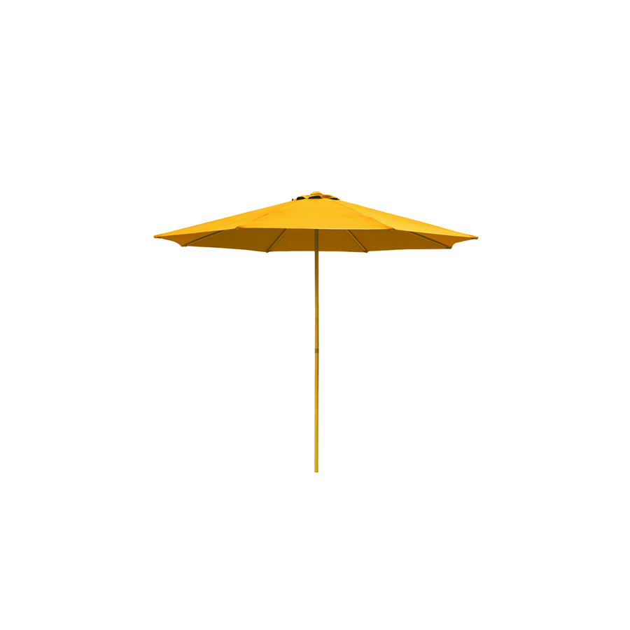 Parasol Sunrise Droit Avec Airvent 270Cm - Orange Déstockage