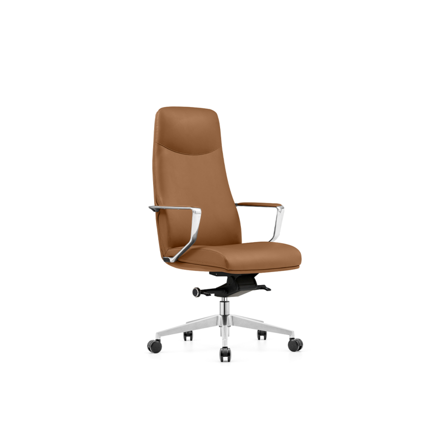 Fauteuil President Workwell - Marron Clair Fauteuil de Direction