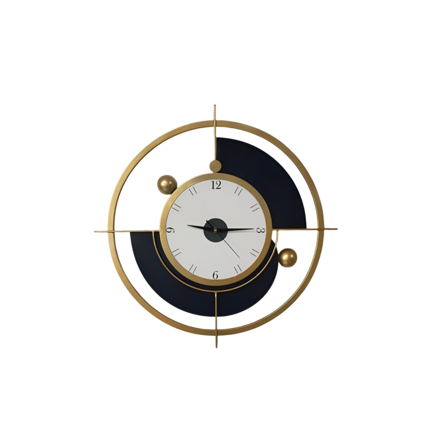 Horloge Murale 60X60X4,5Cm - Multicouleur Décoration