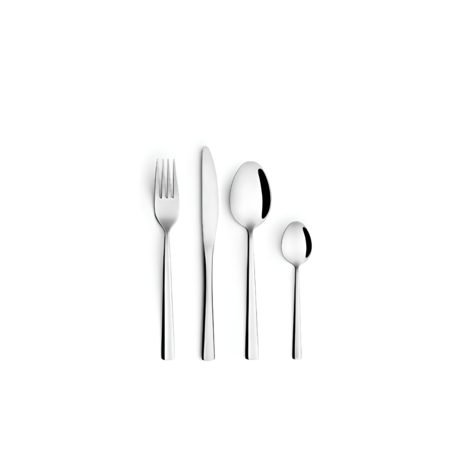 Set De Couverts De 24 Pièces - Argenté Offres Ramadan