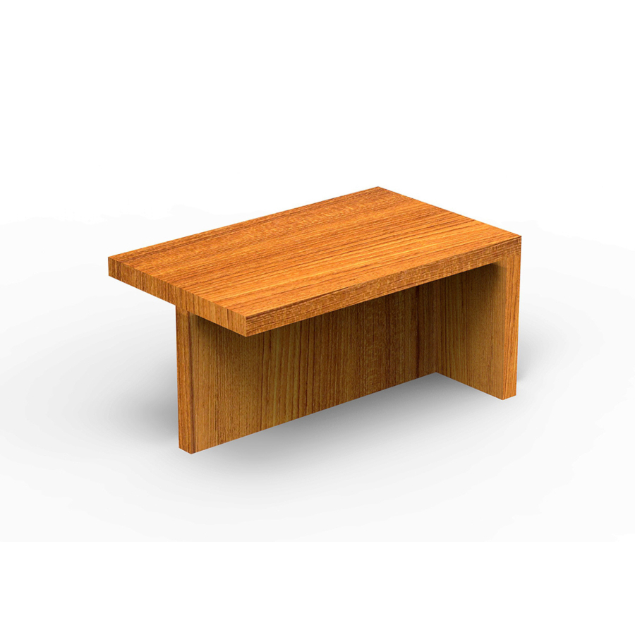 Table De Café New Apex - Marron Table basse d'accueil