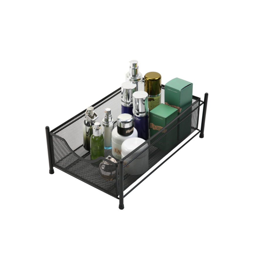 Support De Rangement Multi-Usage 24Cm - Noir Accessoires salle de bain