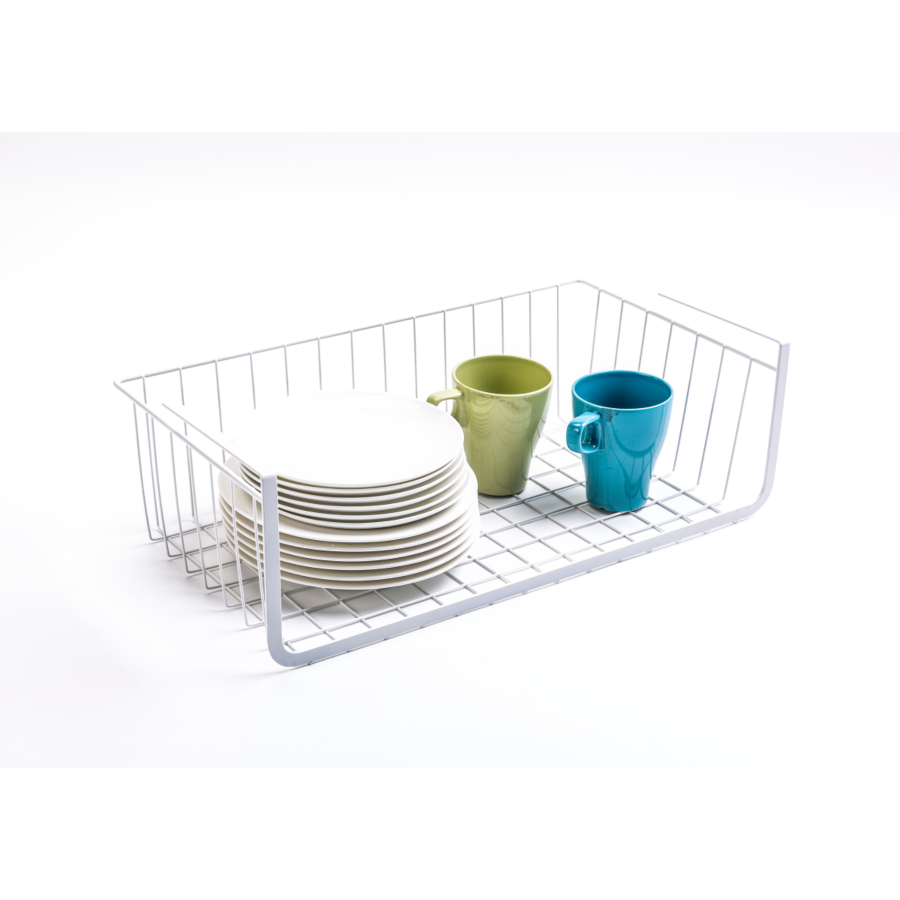 Support De Rangement En Métal 49,5Cm - Blanc Accessoires salle de bain