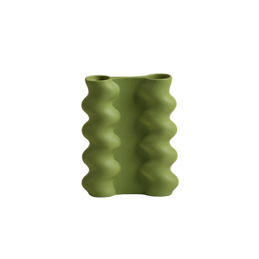 Vase En Céramique - Vert Décoration