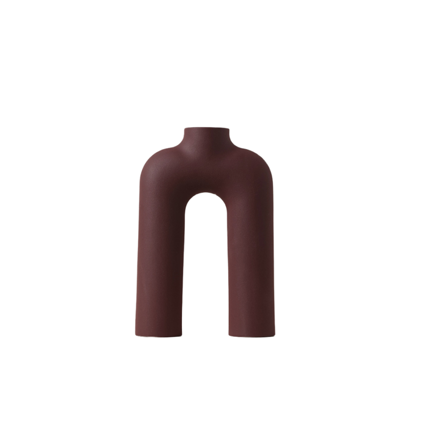 Vase En Céramique - Aubergine Décoration