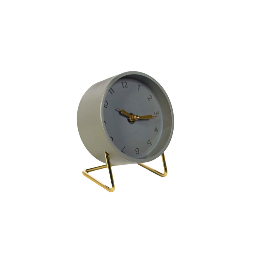 Horloge Sur Pied 12.3X15X11Cm - Gris Offres Ramadanesques