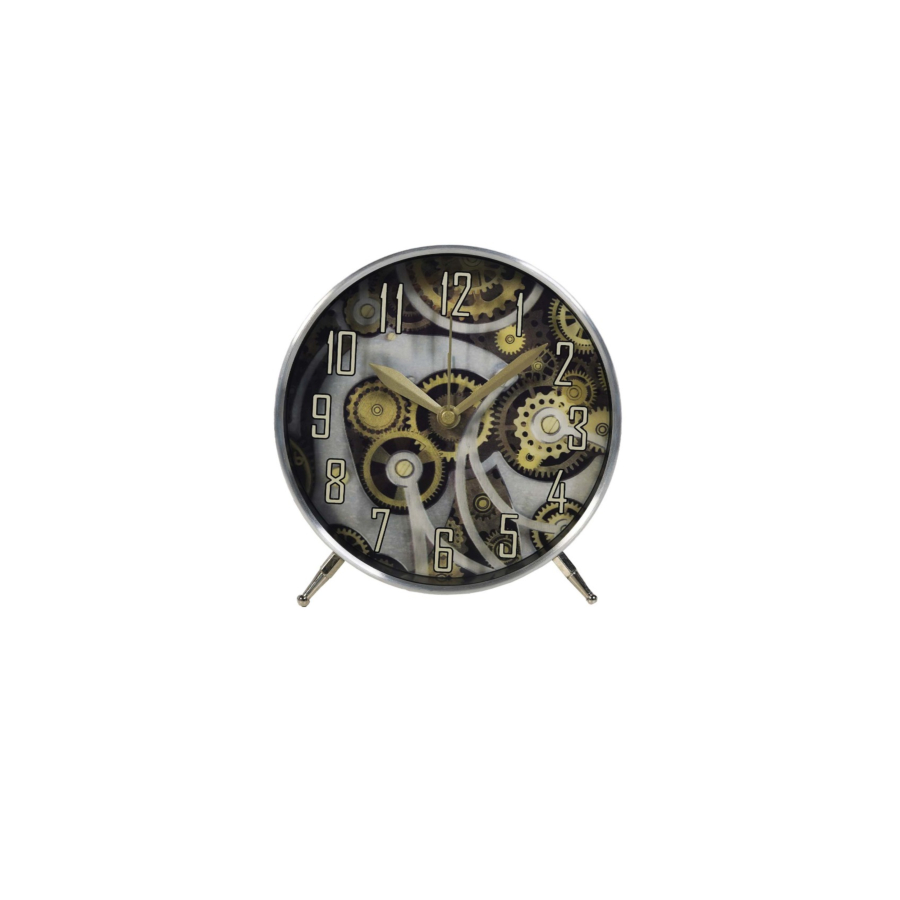 Horloge Sur Pied 15.4X15.4X4.8Cm - Argenté Offres Ramadanesques