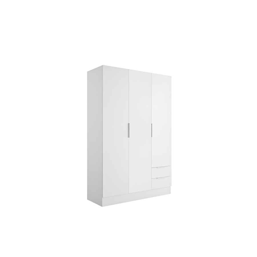 Armoire Espresso 3 Portes + 2 Tiroirs Armoires de rangements