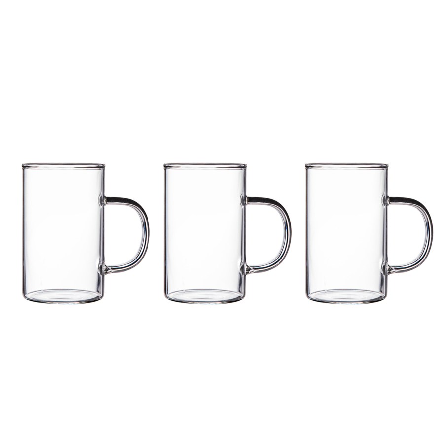 Set De 3 Mugs 200 Ml - Blanc Soldes été vague 2