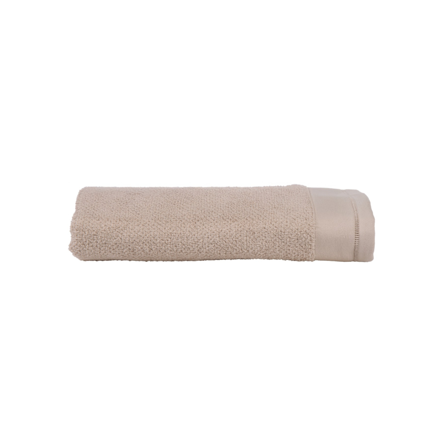 Serviette De Bain Basic - Beige Textile