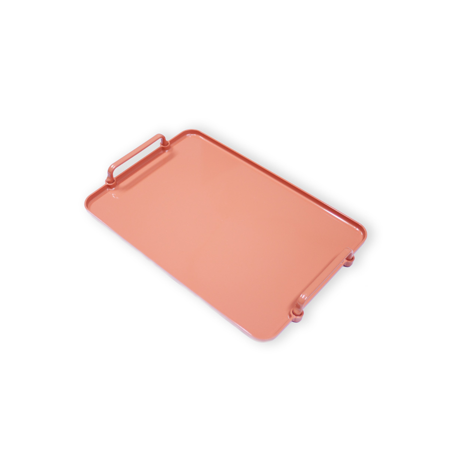 Plateau Aurora 31X22Cm - Rose Art de la table
