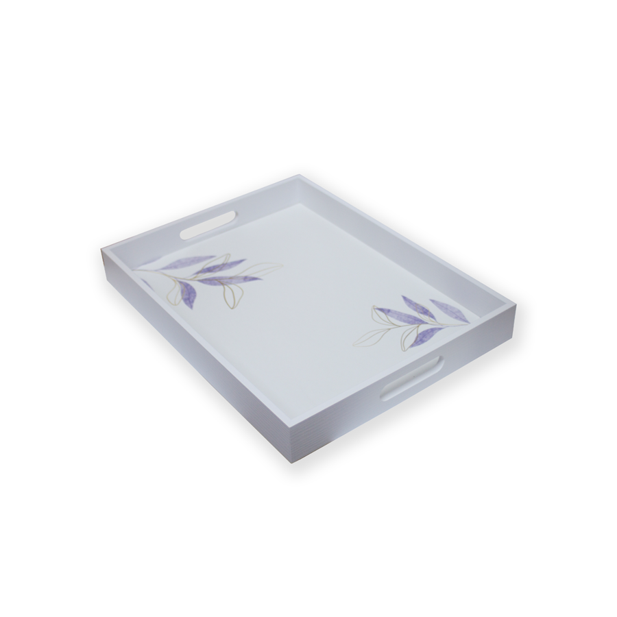 Plateau Cappadoce 39X29 - Blanc Art de la table