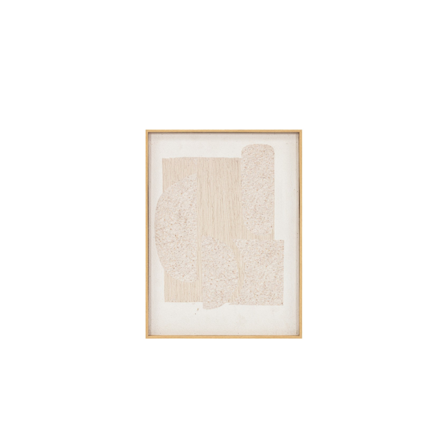 Tableau Abstrait Handmade 30X40X2,3Cm - Multicouleur Décoration
