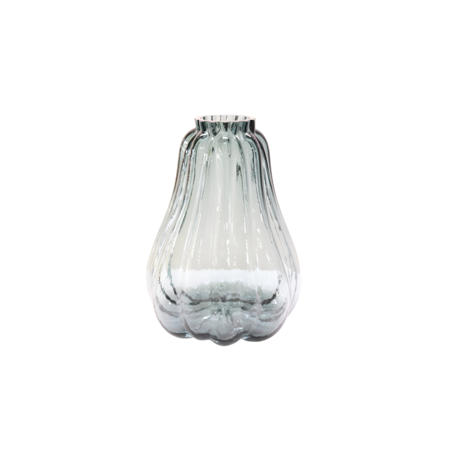 Vase La Courge 19X19X25Cm - Gris Vases décoratifs