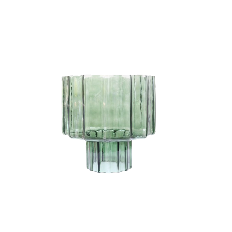 Vase Elysee 17.5X17.5X18.5Cm - Vert Vases décoratifs