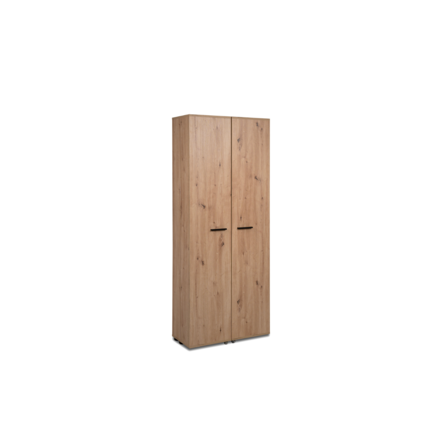 Armoire Meuble À Chaussures Lugo - Chêne Rangements