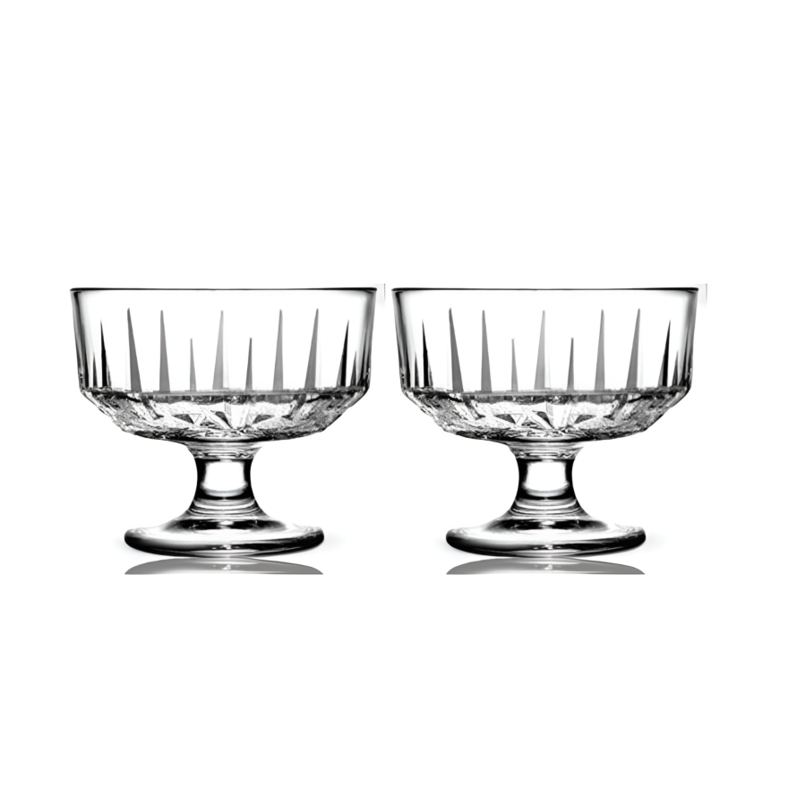 Set 2 Coupes A Glace - Blanc Art de la table Ramadan
