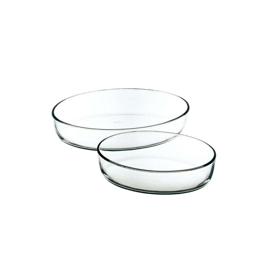Set 2 Plats A Four Borcam Oval - Blanc Préparations culinaires