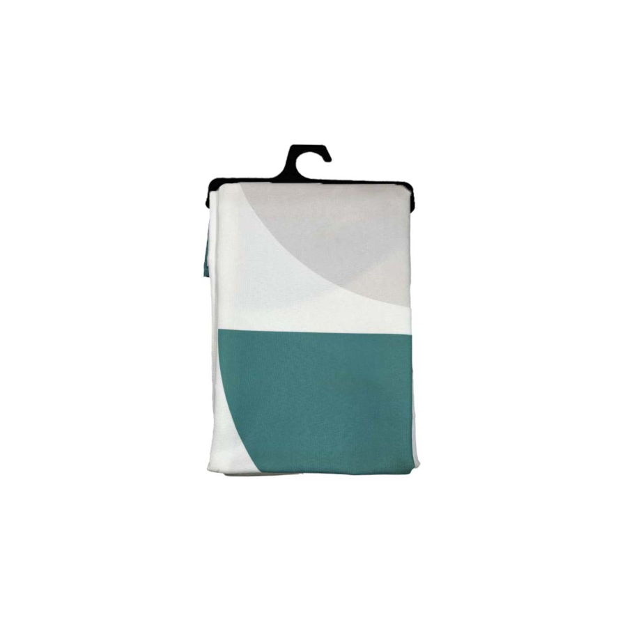 Nappe Richbond Geometrique 140X240 - Vert / Bleu Linge de table