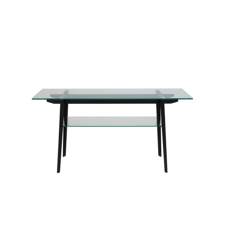 Table À Manger Monti 140Cm - Noir Séjour