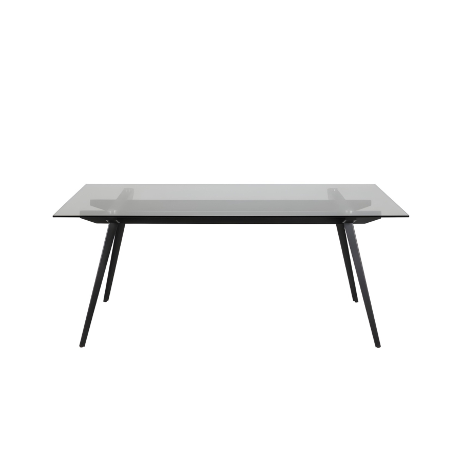 Table À Manger Monti 160Cm – Noir Séjour