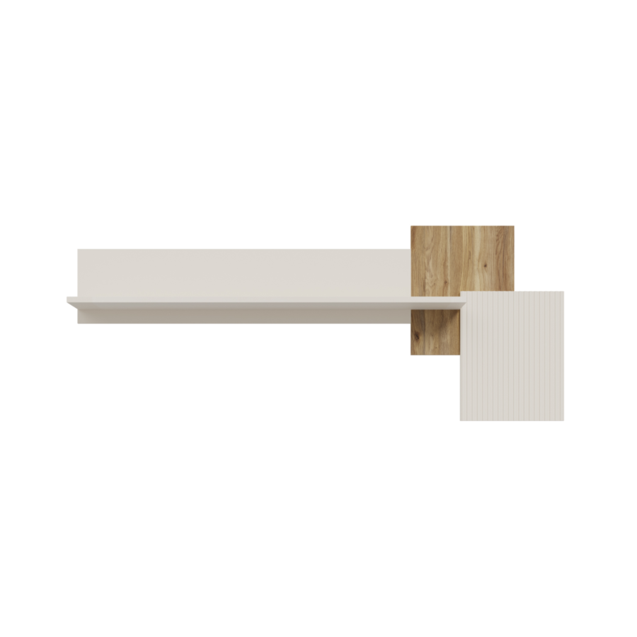 Étagère Murale Oak Squere - Beige Séjour