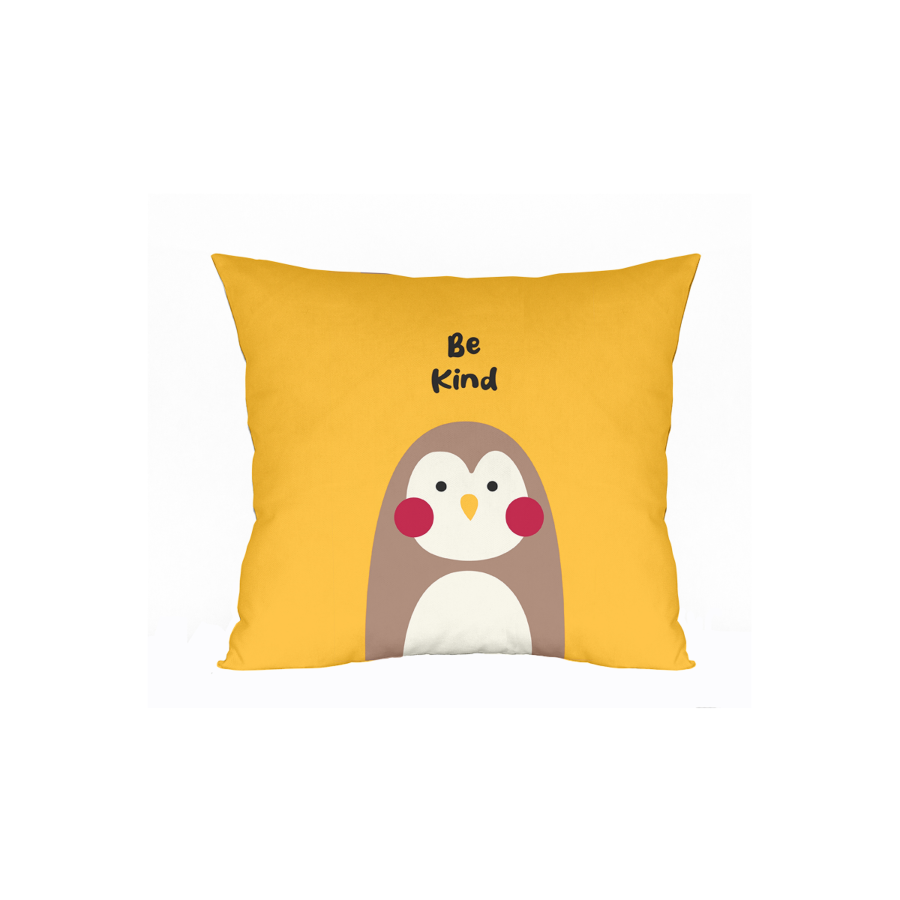 Coussin Enfant Hibou – Multicouleur Essentiel HIVER