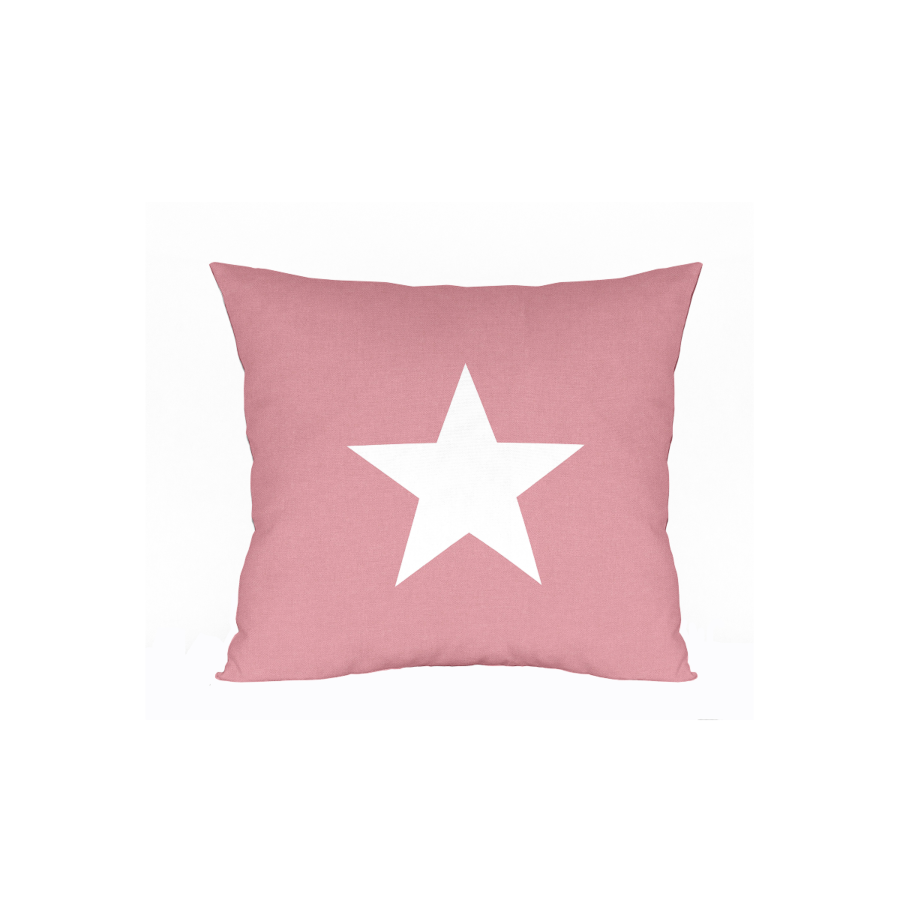 Coussin Enfant Étoile – Rose Essentiel HIVER
