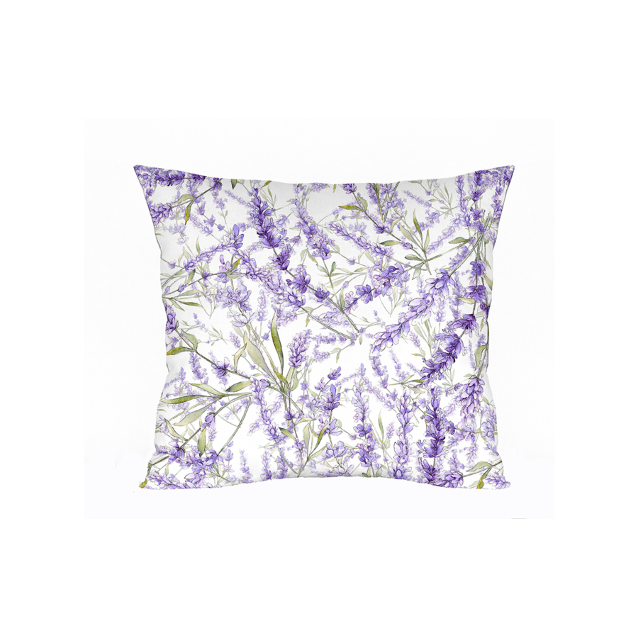 Coussin Lavander 45X45Cm – Violet Textile