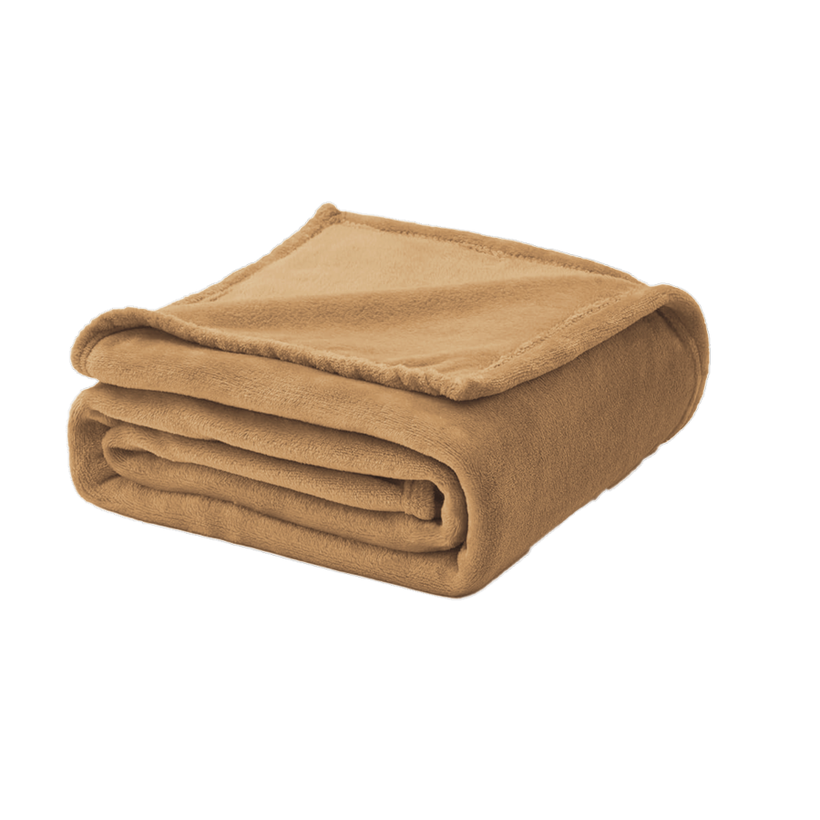 Couverture Flanelle Miko & Mino - Taupe Essentiel HIVER