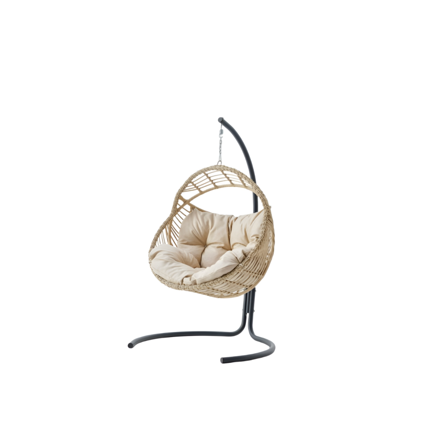 Chaise Pendante Rodos - Beige Meubles jardin