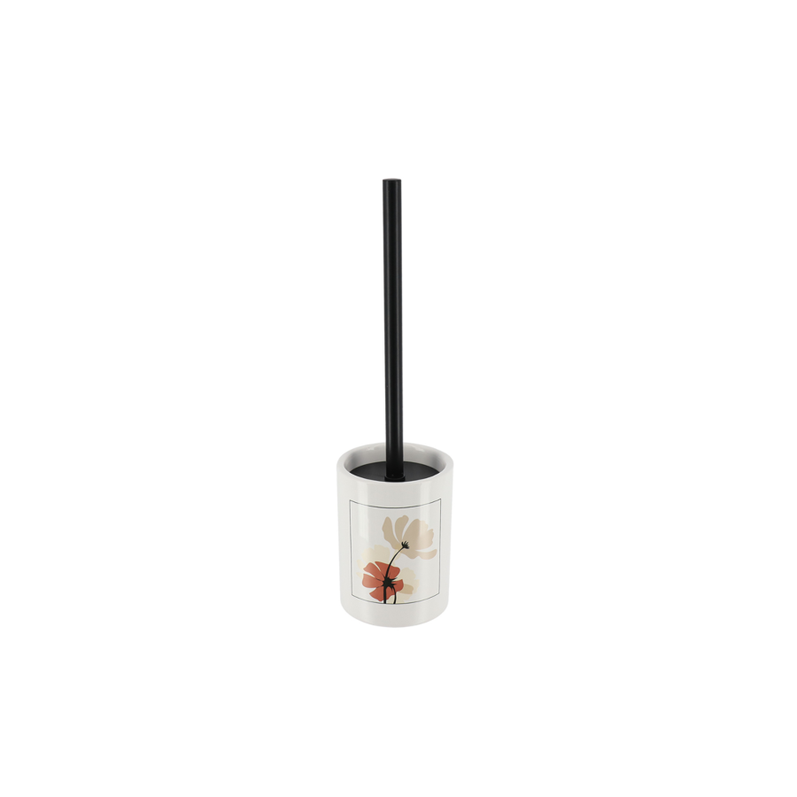 Brosse Tige Inox Flora - Blanc Brosses WC