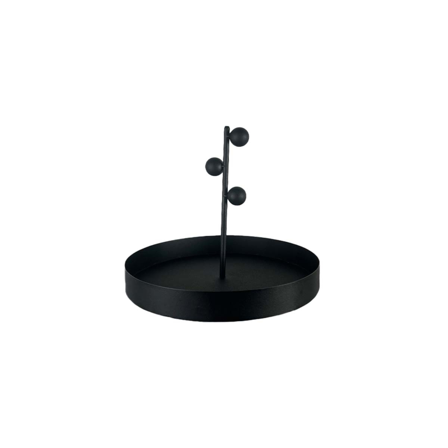 Serviteur Circulaire 3B 25/20Cm - Noir Serviteurs