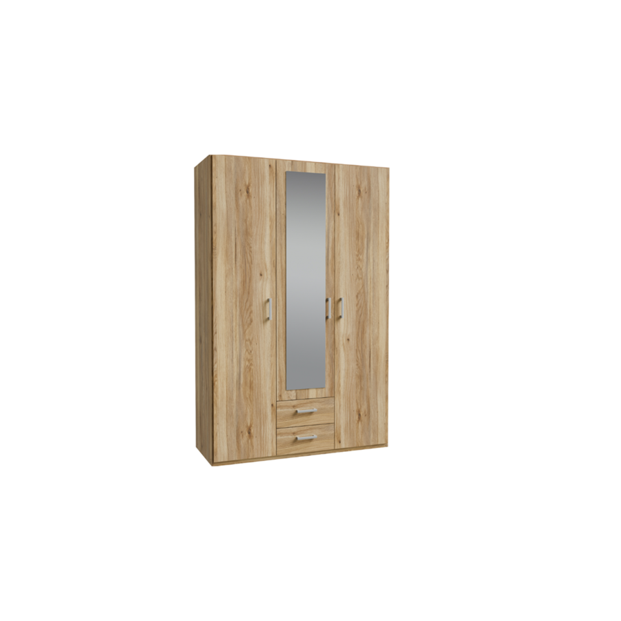 Armoire Econobox 3 Portes - Chêne Foncé Offres Ramadanesques