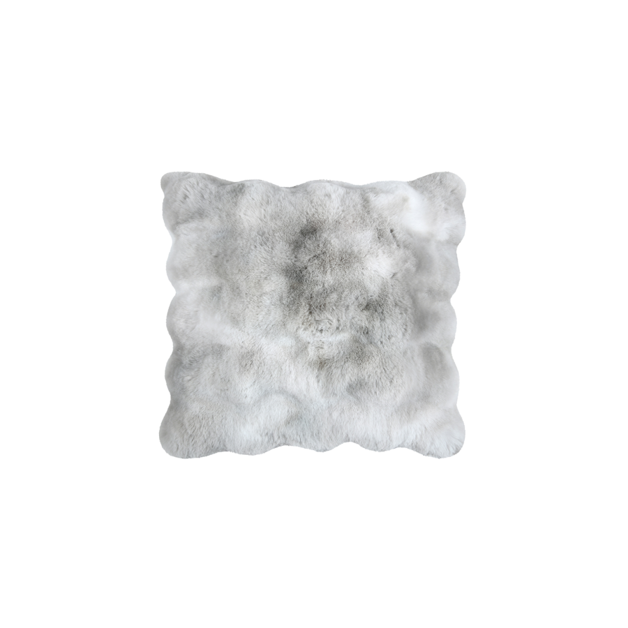 Coussin Fourrure Nebraska 45X45Cm - Perle Essentiel HIVER