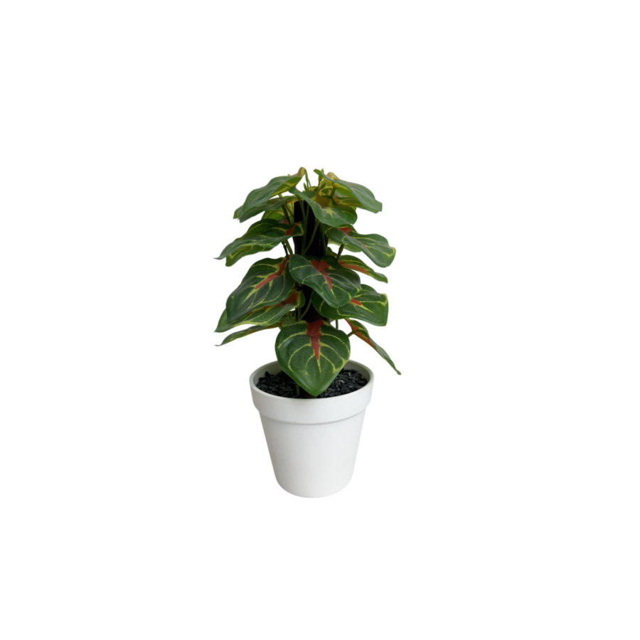 Plante Artificielle Avec Pot 27Cm - Vert Offres Ramadanesques
