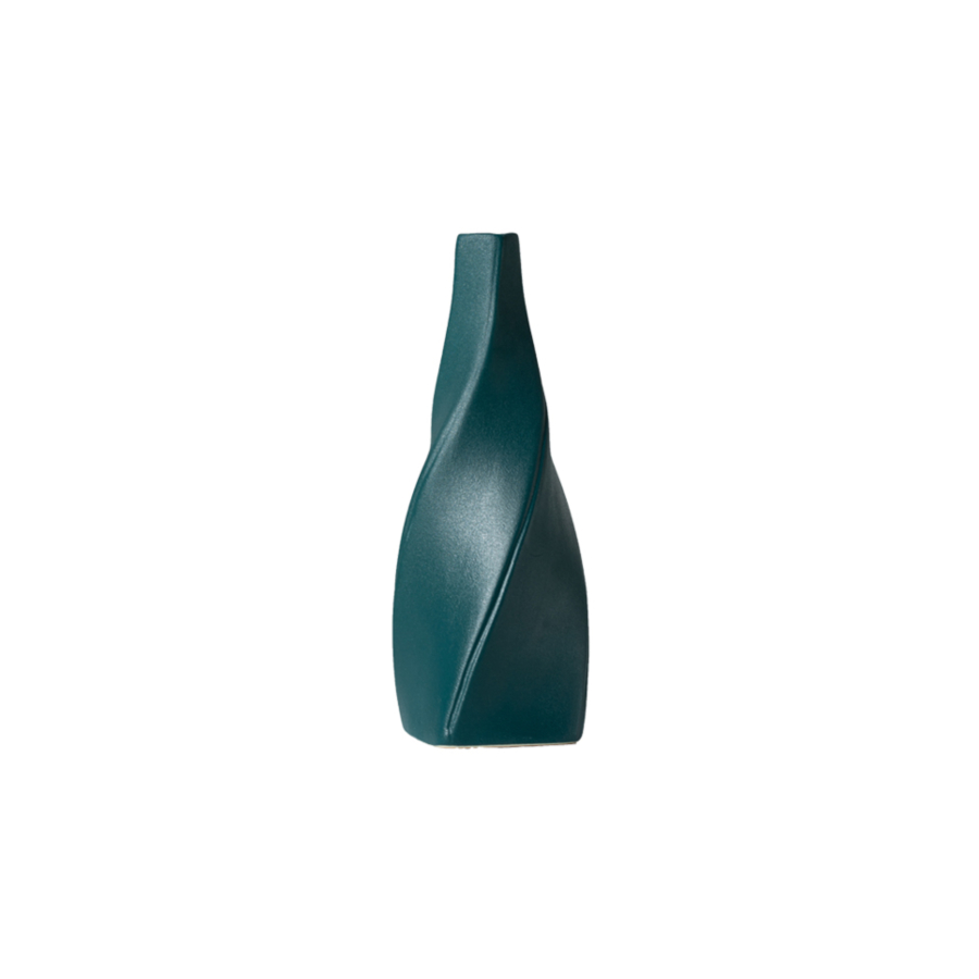 Vase Trosade 9.3X23.2X2.2 Cm - Vert Foncé Vases décoratifs